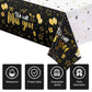 Tatuo 3 Pieces We Will Miss You Tablecloth Going Away Party Decorations Retirement Themed Table Cover Stars Disposable Plastic T