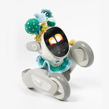 Loona Forest Explorer Outfit - Handmade Crochet Headpiece And Collar Set With A Nature-Inspired Theme, Perfect For Transforming