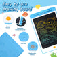 Lcd Writing Tablet Doodle Board, 10 Inch Portable Drawing Board For Kids Reusable Writing Pad For Toddlers Educational Learning