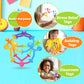 Richtim Kids Humanoid Suction Sensory Toys - 24 Pack Creative Bath Suction Toys for Boys & Girls, Ideal for Building & Connecting