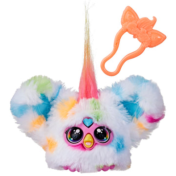 Furby Furblets Loo-Lay Mini Friend, 45+ Sounds & Music, Speaks Only Furbish, Electronic Plush Toys For 6 Year Olds & Up, Multicolor
