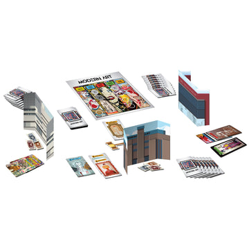 Cmon Modern Art Board Game | Art Museum Auction Strategy Game | A Competitive Game Of Prediction | Great For Game Night With Adu