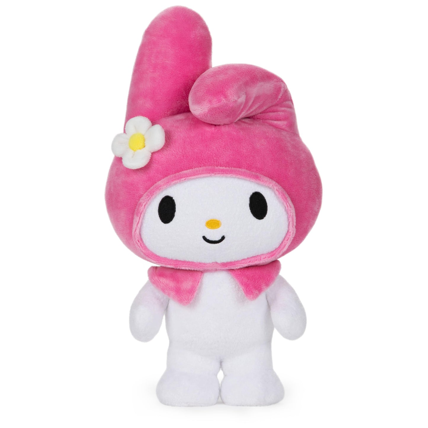 GUND Sanrio Hello Kitty My Melody Plush  enhanced Stuffed Animal for Ages 1 and Up  9.5   Pink/White