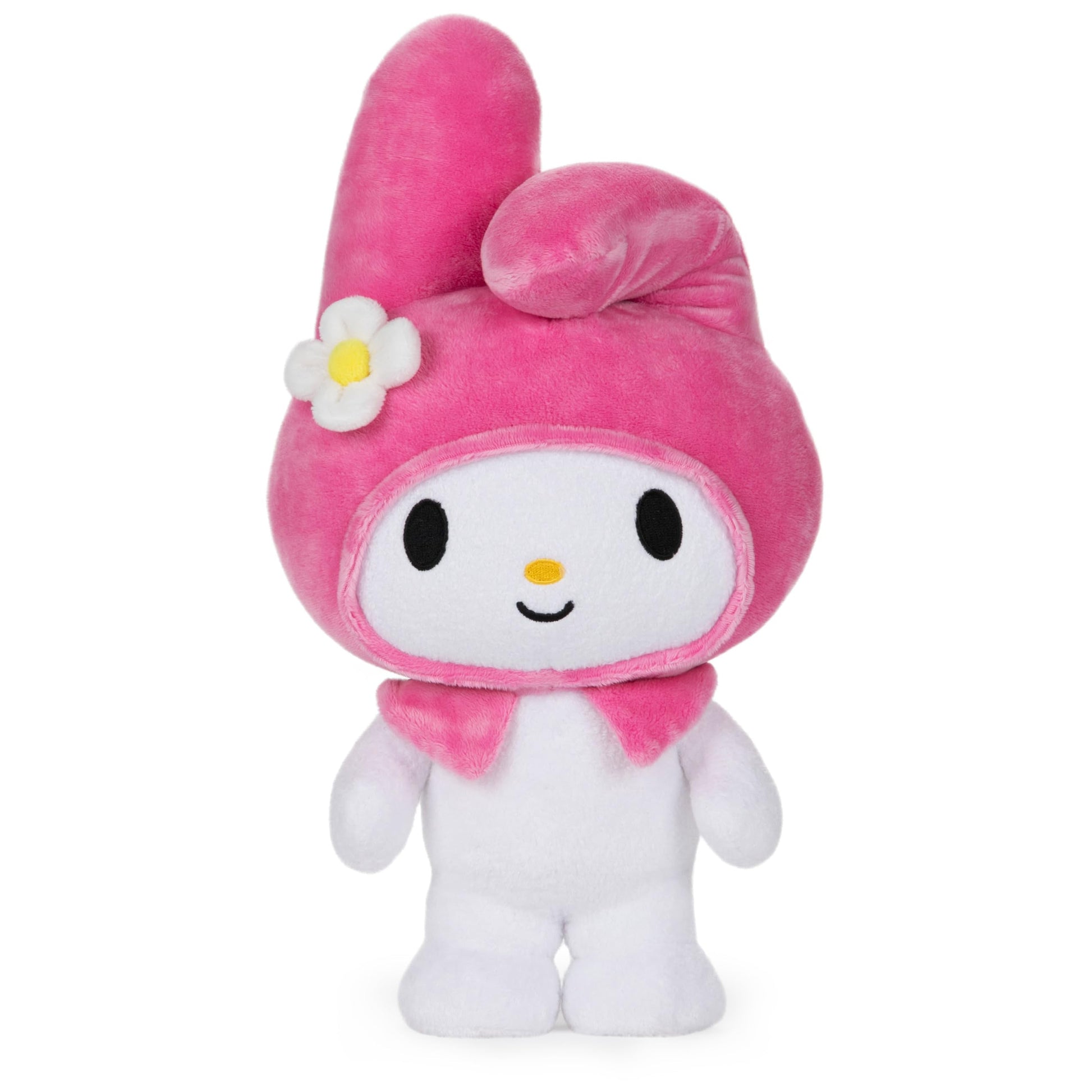 GUND Sanrio Hello Kitty My Melody Plush  enhanced Stuffed Animal for Ages 1 and Up  9.5   Pink/White