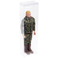 Dollsafe Clear Folding Display Box For 11-12.5 Inch Dolls And Action Figures, 4'' W X 2.25'' D X 13'' H, Pack Of 3