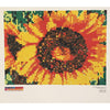 Stick Together Sunflower Sticker Mosaic, Perfect Collaborative Group Project, For Kids, Adults, Sticker by Number, Includes Post