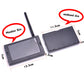 Readytosky 4.3'' FPV Monitor 48CH 480 x 272 LCD Reciever Monitor Auto Search with OSD Built-in Battery+Sunshade Hood for FPV Dro