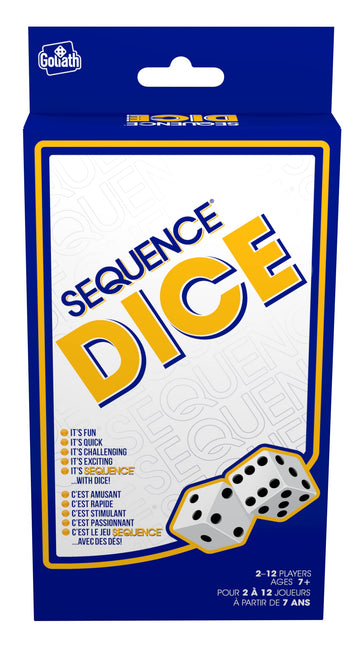 Sequence Dice Peggable - Bilingual By Jax - Packaging Colors May Vary