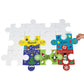 DIY Gigantic Bulletin Board Puzzle - 24 Pieces, Each Piece 14 Inches - Great for Classroom Crafts and Getting to Know You Activi