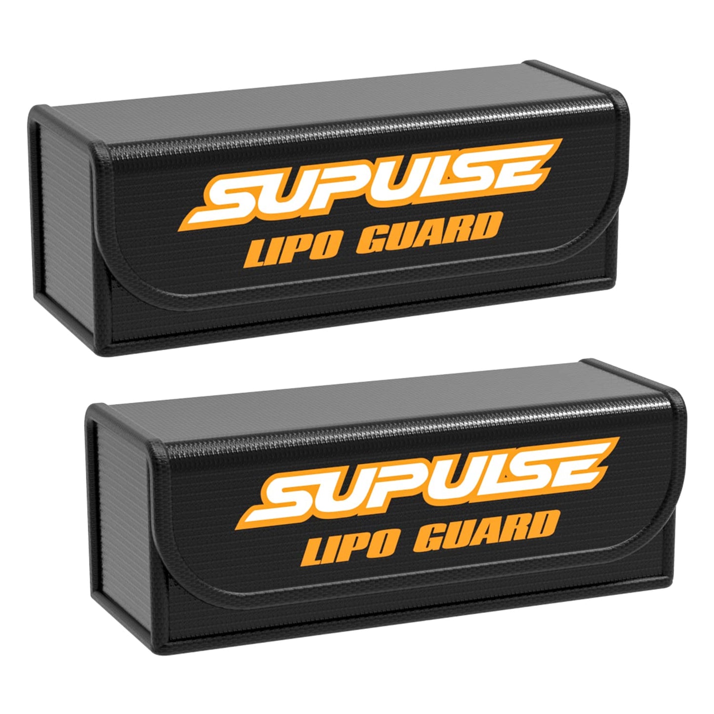 SUPULSE Lipo Safe Bag Fireproof Explosionproof Bag Lipo Battery Bag Lipo Battery Storage Guard Safe for Charge & Storage(2 pcs)