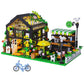 Flower House Building Set with LED  City Street House Flower Shop Building Blocks Toy  Gift for Girls 8-12 Year  Mini Brick 680pcs