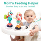 Interactive Baby Suction Rattles