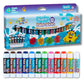 Little Brian Paint Sticks  Bath Paint Sticks, 12 Pack Paint Sticks for Kids, Screw Up and Down Pens, Mess Free Painting, Easy P