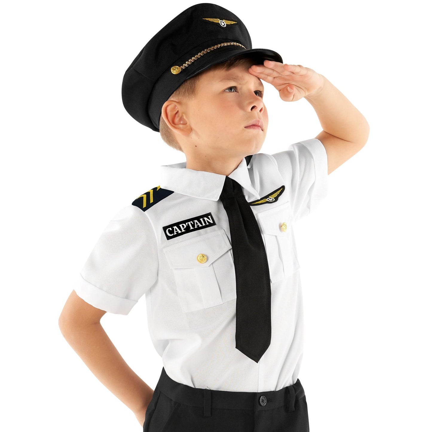 Morph Pilot Costume For Kids Airplane Costume For Kids Pilot Costume For Boys Pilot Uniform Pilot Halloween Costumes For Kids L