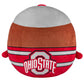 Sleep Squad Ohio State Buckeyes Brutus 12'' Kiri Cloud Plushie - Official Collegiate Plush