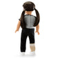 American Girl New Orleans Saints 18 Inch Doll Fan Outfit And Accessories, Black And Gold, 6 Pcs, Ages 6+
