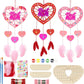 Fennoral 6 Pack Mom Dream Catcher Craft Kit For Kids Paint You Own Mother'S Day Dream Catcher Diy Coloring Wooden Art And Craft