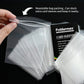 Foldermax Clear Penny Card Sleeves 200 Count, Plastic Card Protectors Soft Sleeves For Baseball Cards, Game/Trading Cards, 100 S