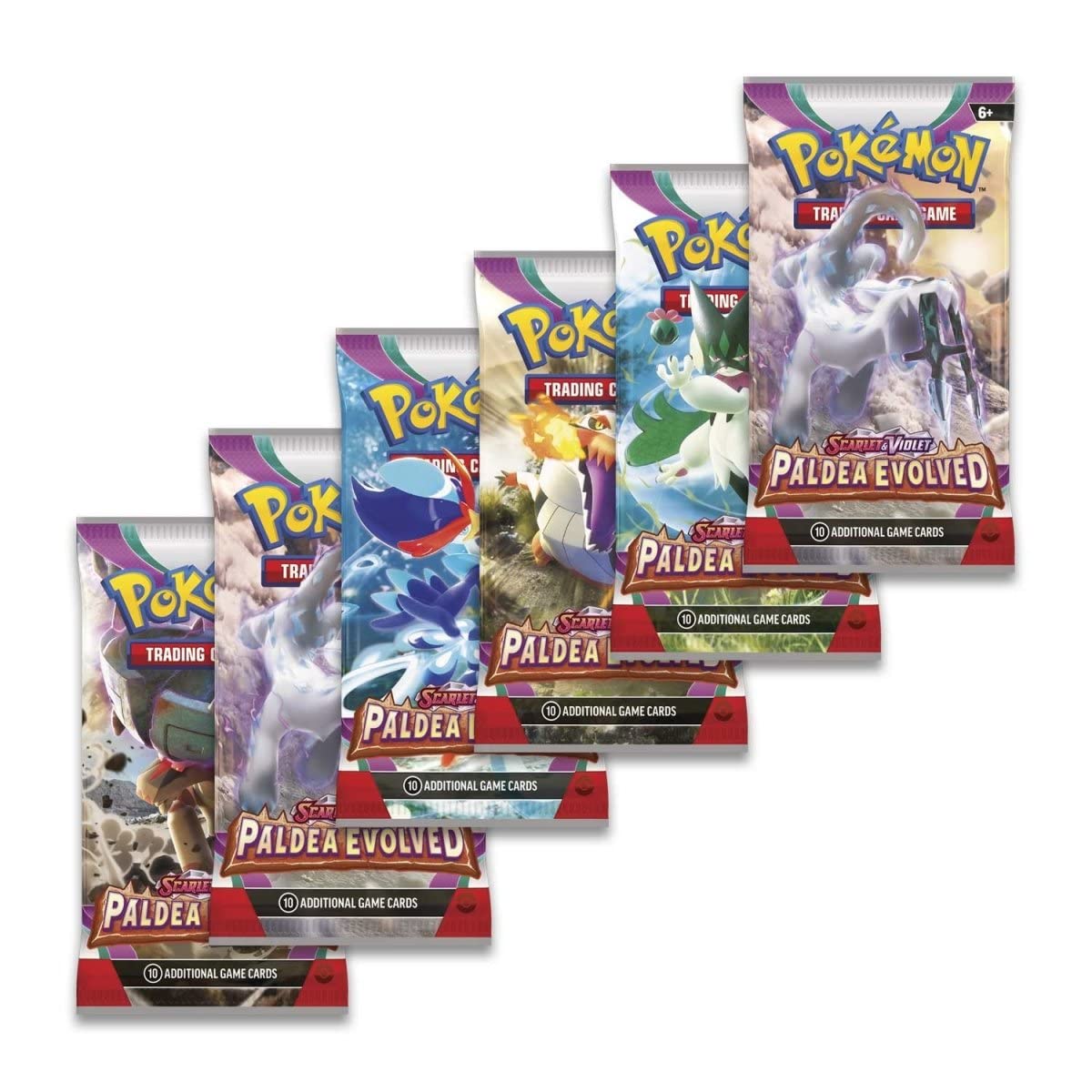 Pokemon TCG Booster Bundle - Scarlet & Violet - Paldea Evolved - Multi-color - Model 820650853623 - Collectible Card Game