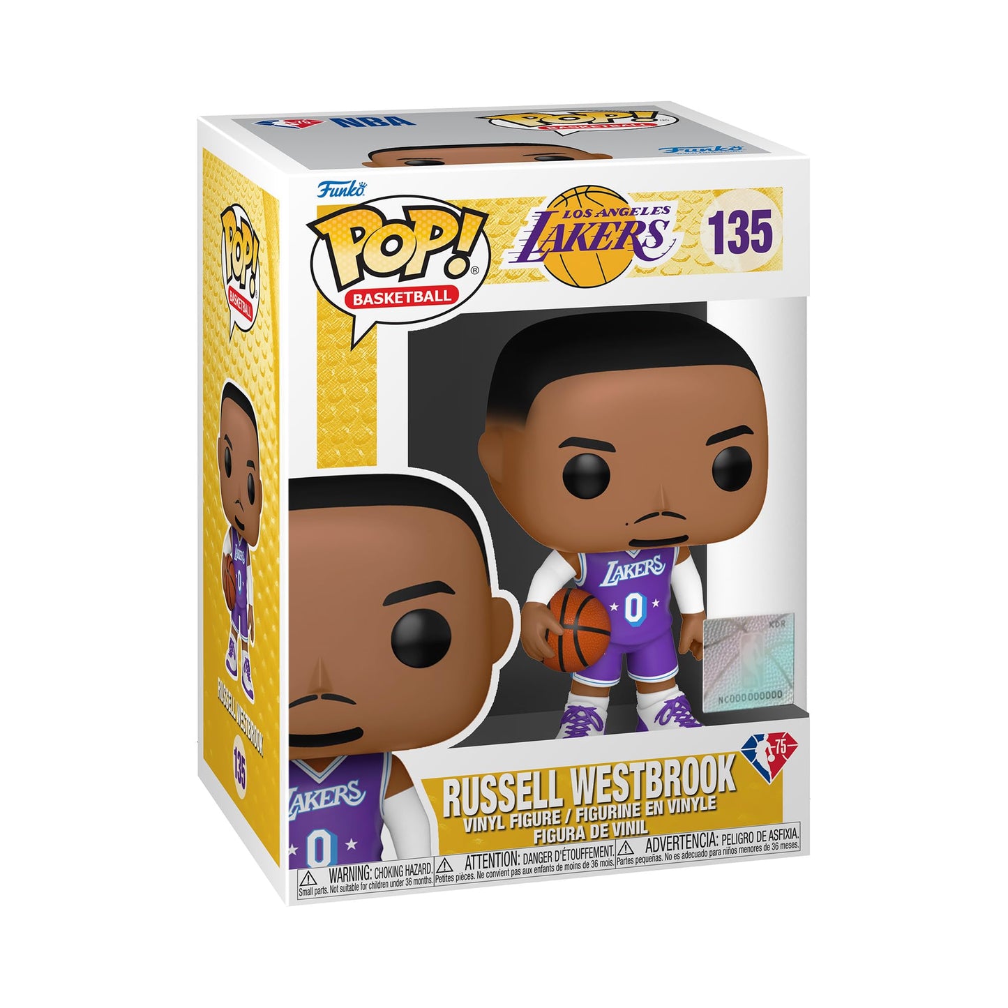 Funko Pop Pop! Nba: Lakers - Russell Westbrook Multicolor 59266