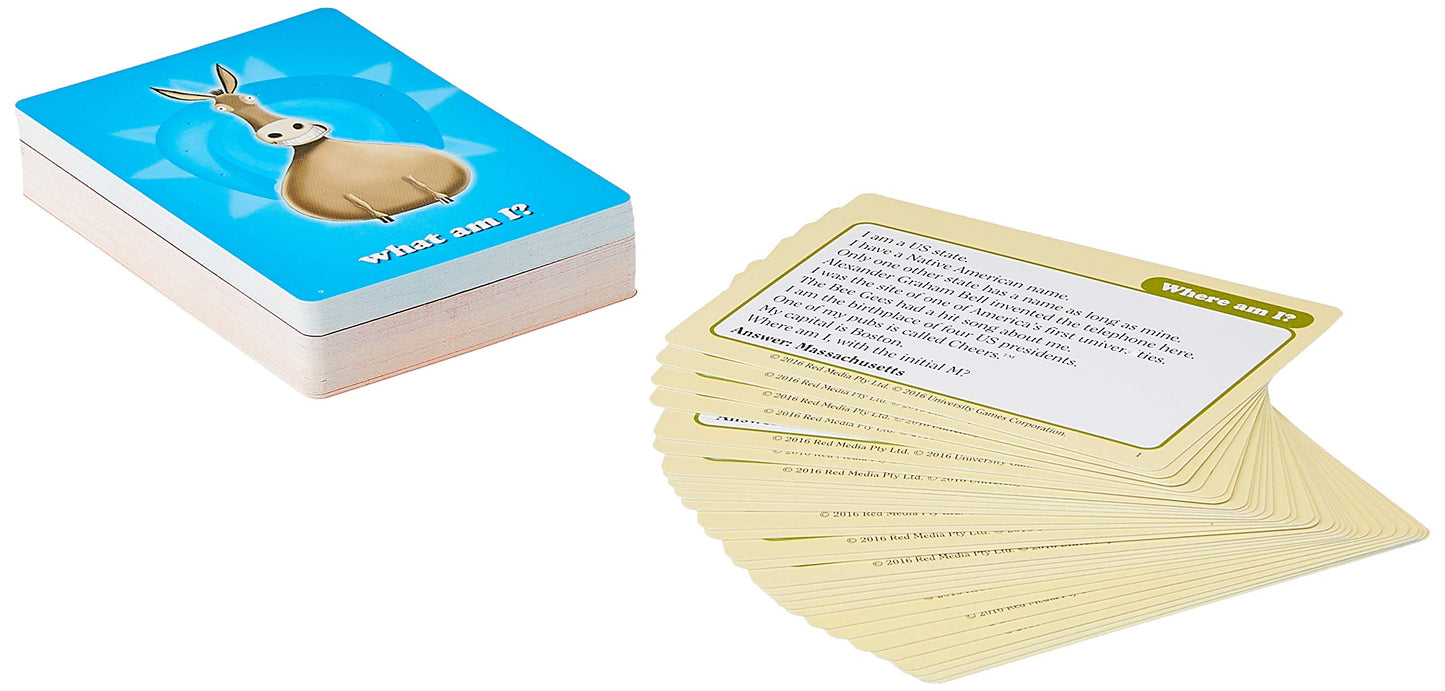 University Games, Smart Ass Party Card Game Tin, For 2 Or More Players Ages 12 And Up