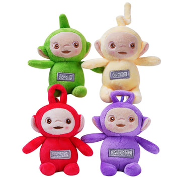 Lacioun Teleatuandbbies Plush Toys, Soft Plush Keychains, Collectible Stuffed Dolls. 10 Centimeters. Gifts For Boys And Girls. (