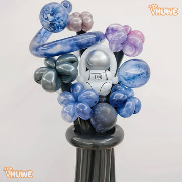 260 Balloons Grey, Thickened 100 Pack Long Balloons Twisting Skinny Magic Balloons For Balloon Arch Animals Clown Kids Birthdays