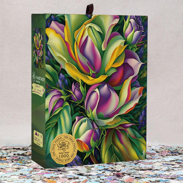 Ingooood Jigsaw Puzzle 1000 Pieces - Fantasy Series - Roses Puzzle Entertainment Toys for mature-themed Puzzles for Home Decoration  Family Puzzle Perfect for Game Nights (April Rose)