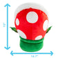 Club Mocchi Mocchi Piranha Plant Plush - 15" Red Squishy Toy, Model T12414, Soft Polyester Collectible