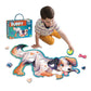Peaceable Kingdom Shiny Puppy Floor Puzzle – 43-Piece Giant Floor Puzzle For Kids Ages 3 & Up – Fun-Shaped Puzzle Pieces – Great For Classrooms