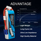 Gens ace 3S Lipo Battery 2200mAh 11.1V 25C Lipo Battery with EC3 Plug for RC Drone RC Airplane RC Drone RC Helicopter FPV