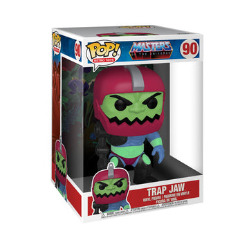 Funko Pop Jumbo Retro Toys: Master'S Of The Universe - 10' Trapjaw, Multicolor, Standard (56200)