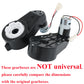 2 Pcs Kids Ride On Car Gearbox 550 12V Motor 35000Rpm, Electric Motor Gearbox Motorcycles High Speed Rs550 Drive Engine Match Ch
