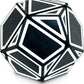 Project Genius Ghost Xtreme 3x3 Speed Cube - Multi-Color Plastic Puzzle for Brain Teasers & One-Player Games - Model M5109
