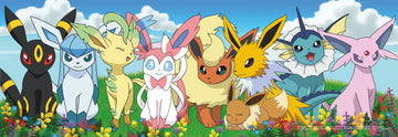 Buffalo Games - Pokemon - 4 X 1 Multipack - Eevee Montage - Multi Piece Jigsaw Puzzle For Adults -Challenging Puzzle Perfect For