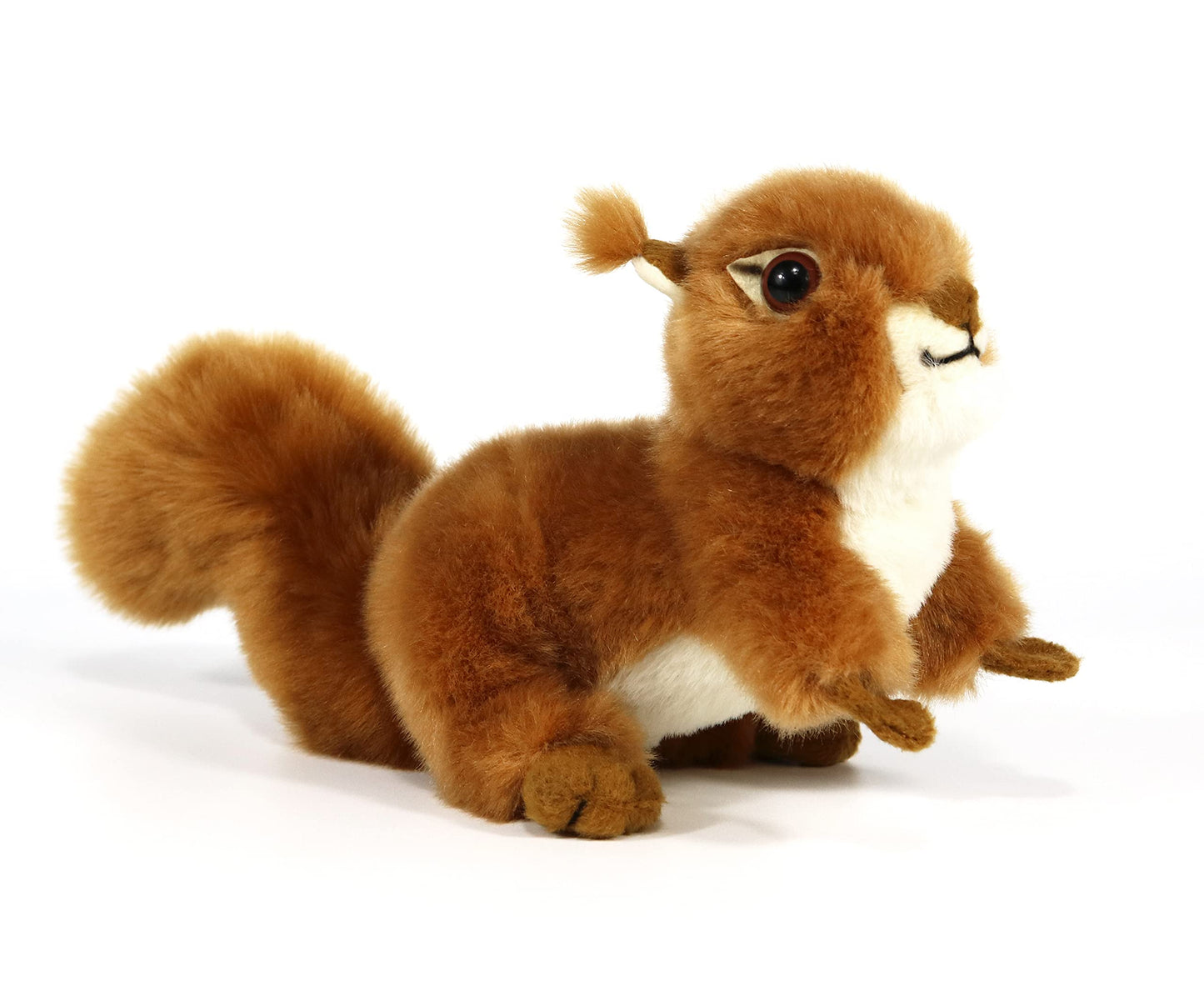 Ice King Bear Plush Toy - Realistic Red Squirrel - 6 Inches - Brown