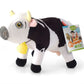La Granja De Zen  N Vaca Lola Musical Stuffed Animal 8-Inch Soft And Huggable Plush Toy With Music, Beloved El Reino Infantil Ch