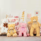 Morismos 5Ft Giant Brown Teddy Bear Stuffed Animal, Large Teddy Bear Plush Toy With Footprints And Bow, Gift For Girlfriend, Wife, Girls At Birthday Valentine'S Day, Christmas, Baby Shower Decor