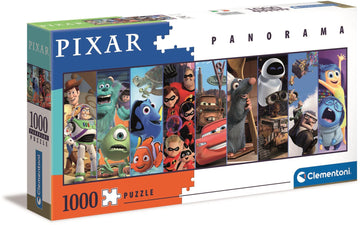 Clementoni 39610, Disney Pixar Panorama Puzzle For Children And Adults - 1000 Pieces, Ages 10 Years Plus Multi Coloured