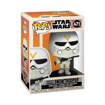 Funko Pop Star Wars: Concept Series - Snowtrooper,Multicolor,3.75 Inches