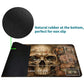 Rwutytiul Butterfly Skull Card Playmat 24 X 14 Inch With Tube Bag, Card Gameplay Mat With Zones Commander Deck Board Mtg Rpg Ccg