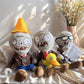 Dharnsty Plants vs Zombies Plush 3-Pack: Soft Figure Dolls  Ducky & Conehead Zombies for Birthday  Party  Halloween & Christmas
