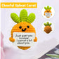 Aabxx Funny Mini Positive Potato,3 In Cute Crochet Doll With Positive Card,Soft Wool Knitting Toy Decoration Encouragement Suppo