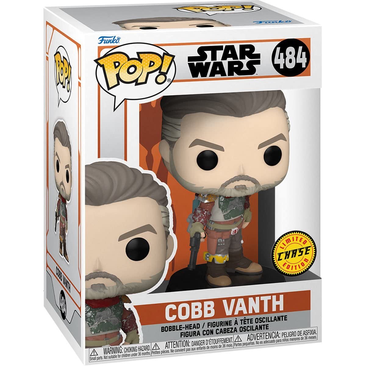 Funko Pop! The Mandalorian - The Marshal Cobb Vanth Chase Figure