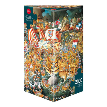 Heye 29795 ''Trafalgar Ryba Triangular Puzzle (2000-Piece)