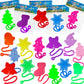 Mchochy 28pcs Christmas Sticky Hands Toys for Kids, X-mas Styles Stretchy Toys for Christmas Stocking Stuffers, Gifts, Pinata Fi