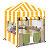 Hmock Kids Playhouse Cover - Suitable For Step 2 & Other Brands - Outdoor Playset Cover (Yellow)