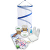 Nature Gifts Live Butterfly Kit - School-Sized Educational Experience With 32 Painted Lady Caterpillars - Pop-Up Cage, And Compr