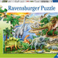 Ravensburger 60 Piece Prehistoric Life Puzzle - Eco-Friendly Linen, Model 9621, Enhances Concentration & Creativity, Color: 恐竜の時代