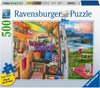 Ravensburger Rig Views - 500 Piece Large Format Jigsaw Puzzle | Unique Design With Softclick Technology | Ideal For Adults And Kids | Durable Pieces | Eco-Friendly Materials